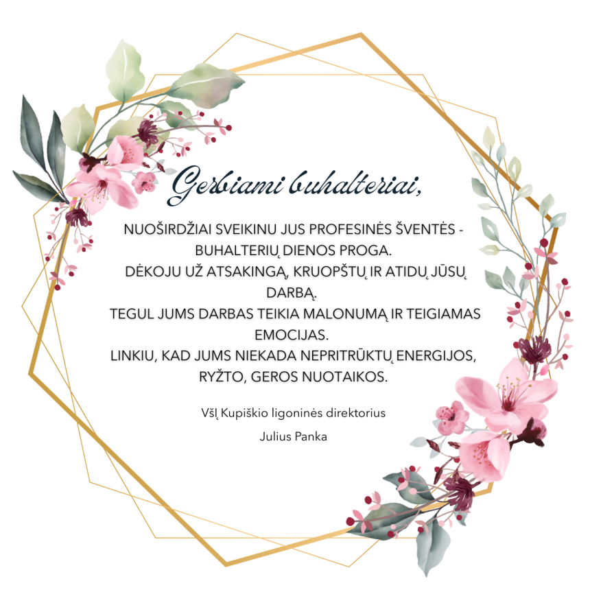 Gerbiami buhalteriai,